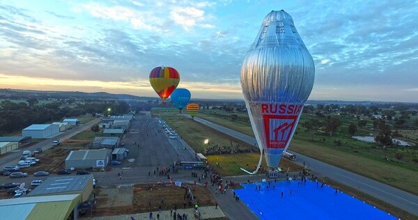 where to hot air balloon